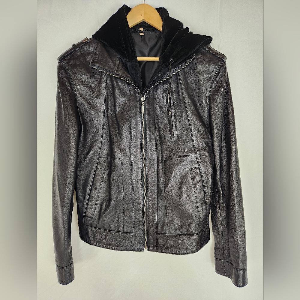Mashad leather moto jacket